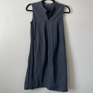 Hache sleeveless cotton mini dress